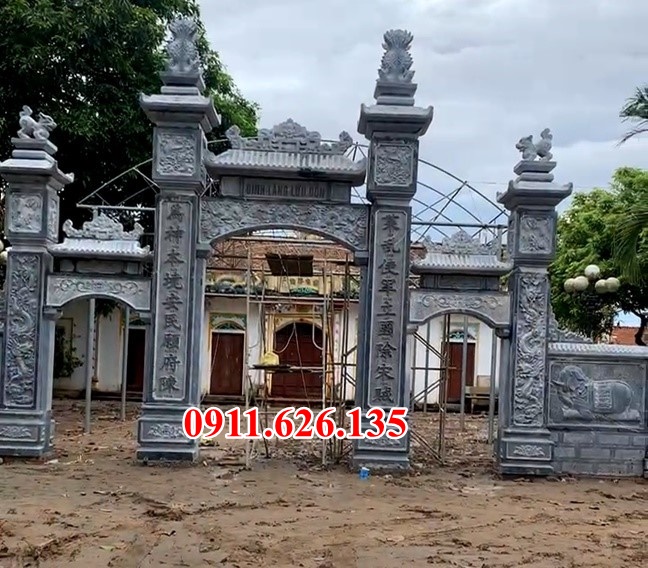 55+ Mẫu cổng nhà thờ họ bằng đá nguyên khối đẹp bán
