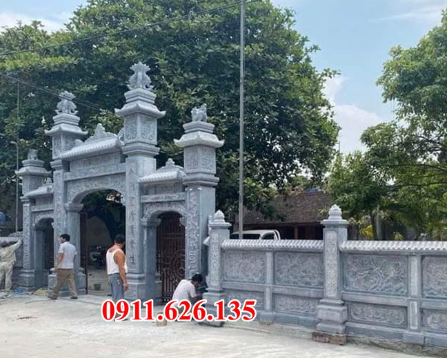 55+ Mẫu cổng nhà thờ họ bằng đá ninh bình đẹp bán