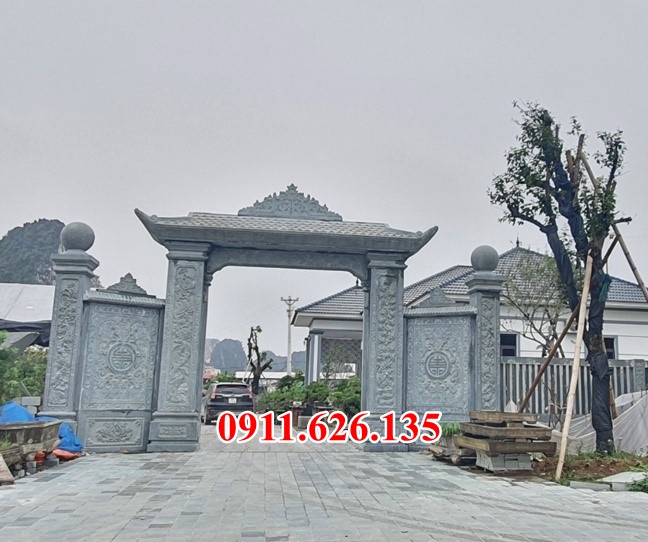 55+ Mẫu cổng nhà thờ họ bằng đá xanh đẹp bán