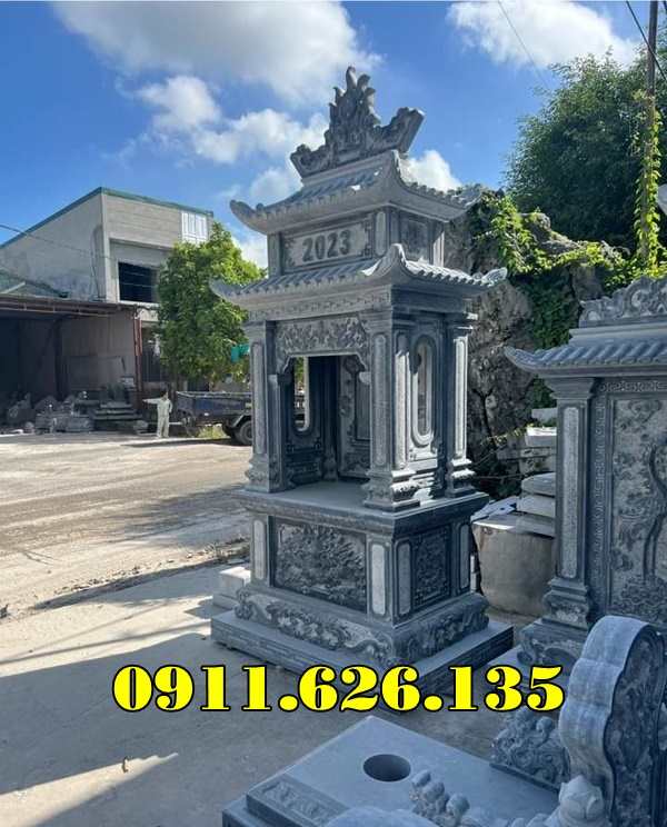 Bán 02- cây hương bằng đá đẹp bắc giang