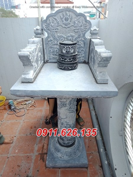 Bán 02- cây hương bằng đá đẹp bắc giang