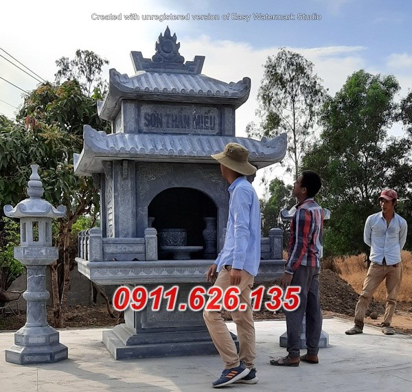 Mẫu 49+ miếu thờ đẹp bằng đá bán - nguyên khối