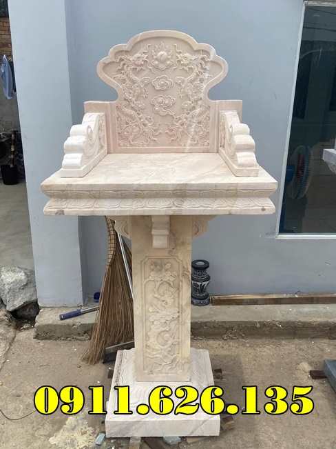 mẫu ban bàn thờ nhà mồ đá tự nhiên đẹp bán tại an giang