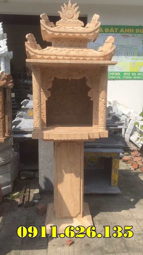 mẫu cây hương thờ sơn thần đá tự nhiên đẹp bán tại bắc giang
