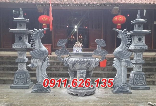 ^ Trà vinh lư hương nghĩa trang bằng đá đẹp