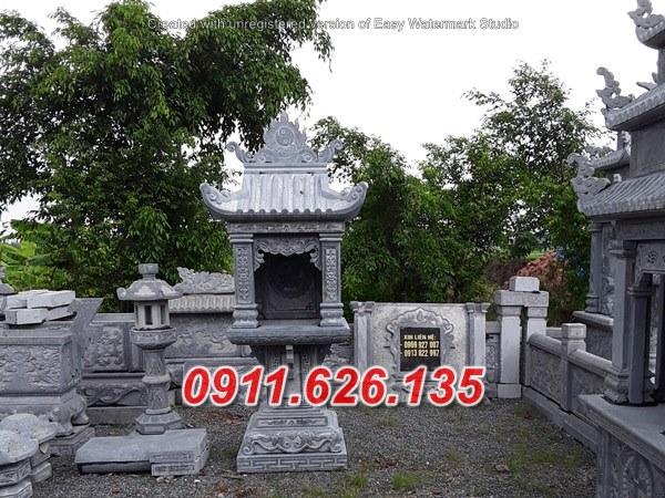 56- cây hương đá thờ nghĩa trang đẹp lai châu
