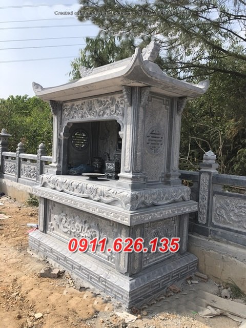 58- cây hương đá thờ nhà mồ đẹp bến tre