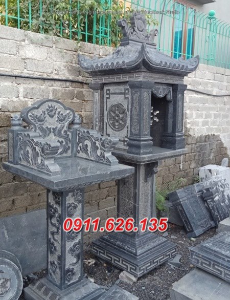 58- cây hương thờ nhà mồ bằng đá đẹp bến tre