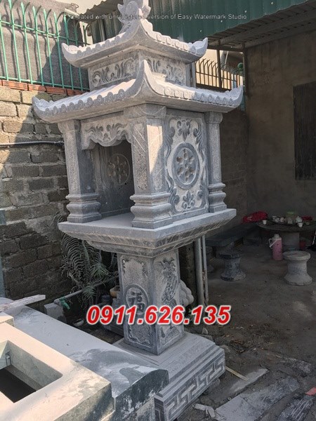 72- miếu thờ bán trung thiên đá đẹp hòa bình