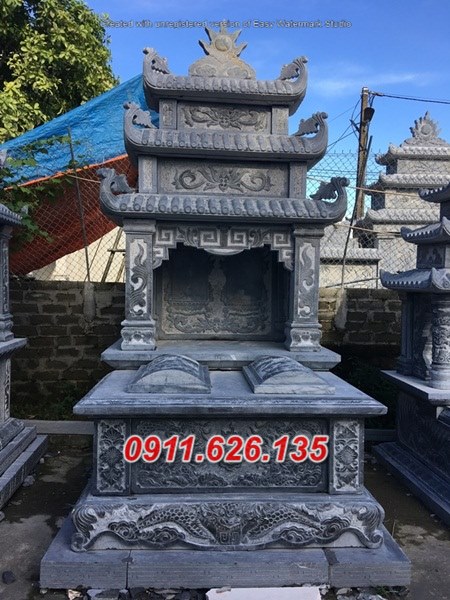 An giang^ mộ ba mái bằng đá ninh bình đẹp bán