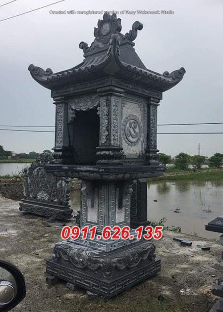 Bình thuận^ cây hương thờ thần linh bằng đá đẹp