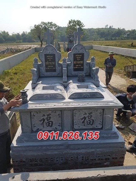 Khánh hoà 25+ mộ tam cấp đá xanh đẹp bán