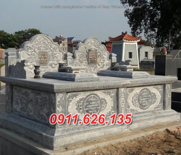 Lào cai 09+ mộ bằng đá cao cấp đôi đẹp bán