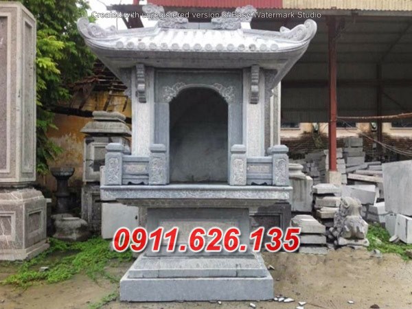 Nghệ an~ cây hương thờ thổ công địa bằng đá bán