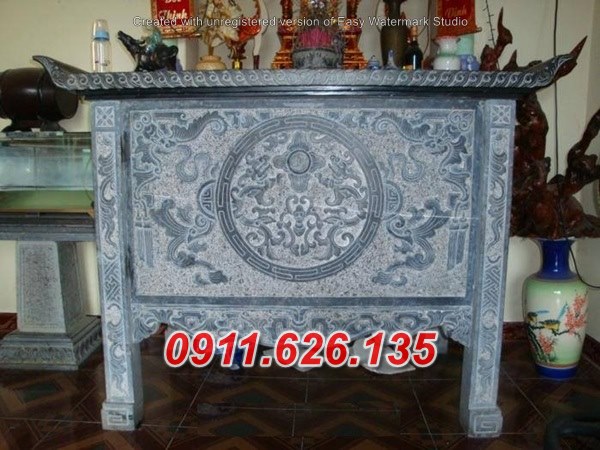 Phú yên ~bàn lễ đá điêu khắc đẹp bán