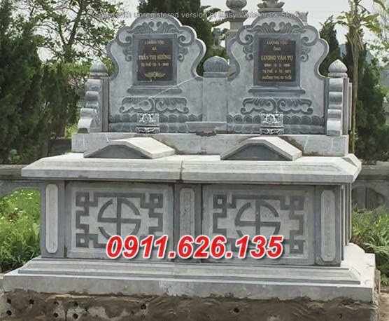Phú yên24+ mộ tam cấp bằng đá xanh đẹp bán