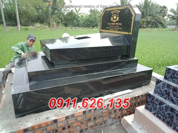 Phú yên24+ mộ tam cấp đá xanh đẹp bán