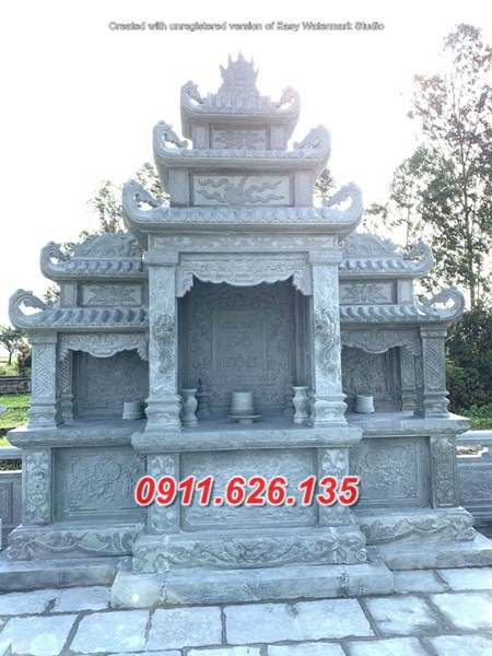 Trà vinh~ mẫu miếu thờ cửu trùng đá đẹp bán
