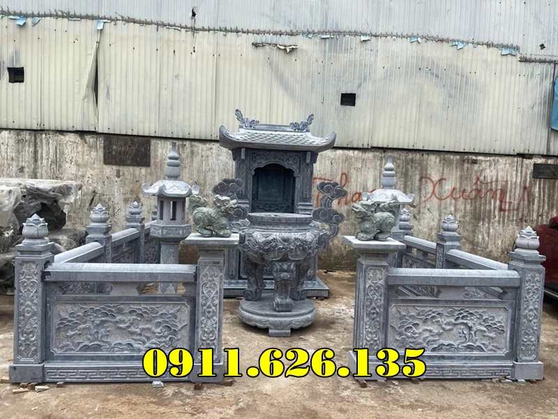 mẫu cây hương thờ nhà mồ đá tự nhiên đẹp bán tại bến tre