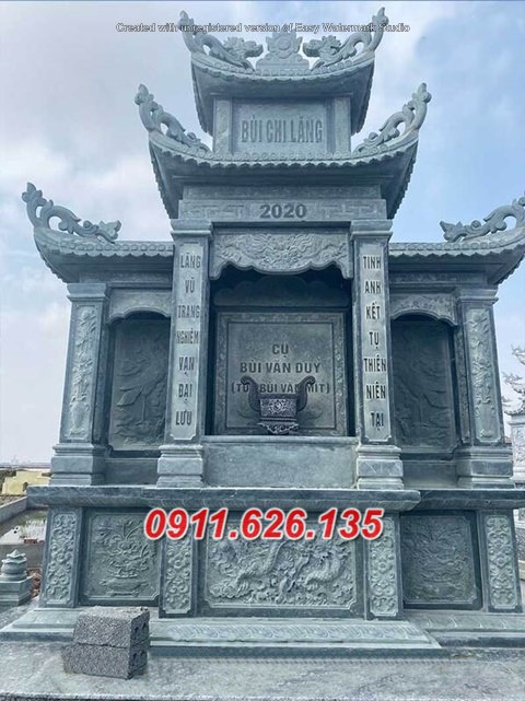 mẫu long đình thờ lăng mộ bằng đá bán+ yên bái