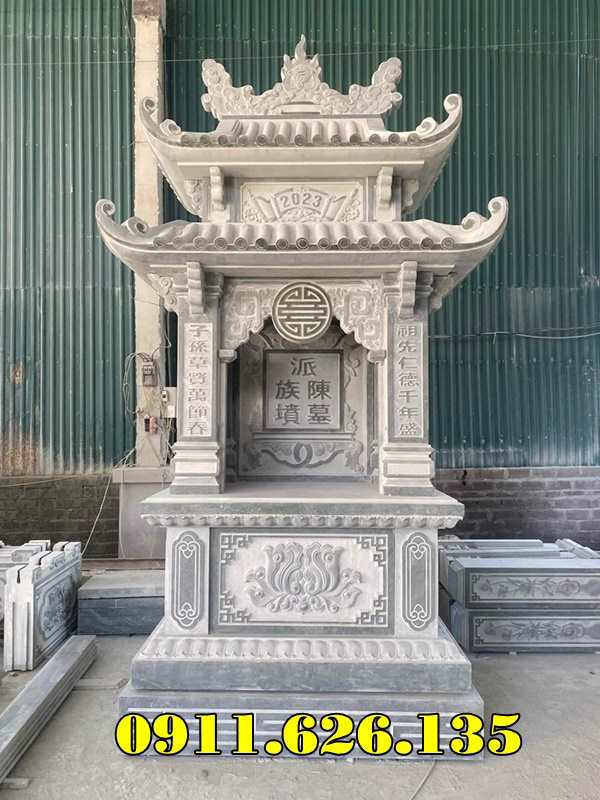 mẫu miếu thờ thần linh ngoài trời bằng đá đẹp bán Thành phố Vĩnh Long