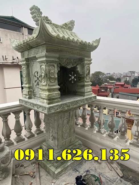 mẫu miếu thờ thần linh ngoài trời bằng đá đẹp bán thành phố Thanh Hóa