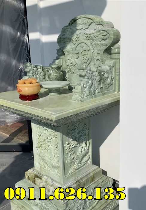 mẫu miếu thờ thần linh ngoài trời bằng đá đẹp bán thành phố Lào Cai