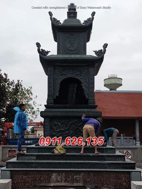 414+ Tháp mộ tro cốt sư phật giáo bằng đá đẹp sài gòn thủ đức - vườn bảo tháp