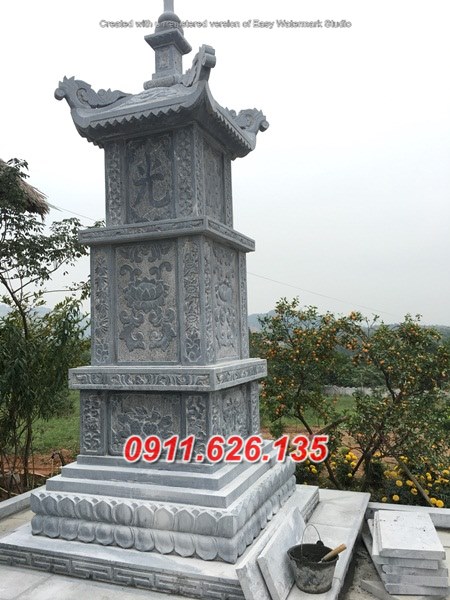 424+ Tháp mộ sư phật giáo bằng đá đẹp hậu giang - vườn bảo tháp