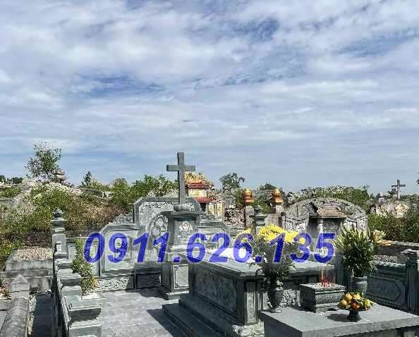 02 Mộ đá để tro hài cốt đẹp - Mẫu mộ đá xanh đẹp bán trà vinh