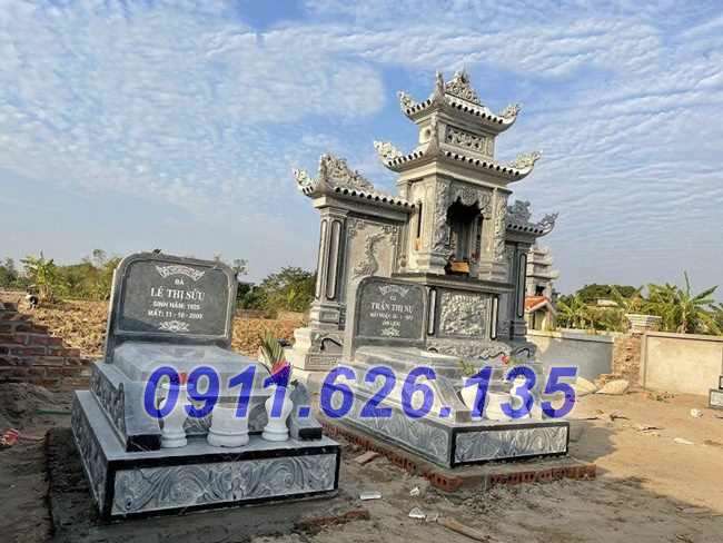 03 Mộ đá để tro hài cốt đẹp - Mẫu mộ đá đẹp bán tiền giang