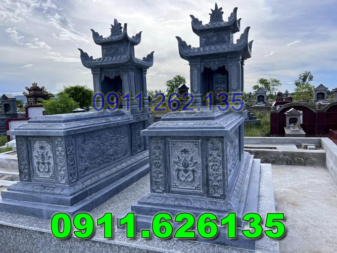 Mộ đá đôi đẹp bán hậu giang - giá rẻ 2025
