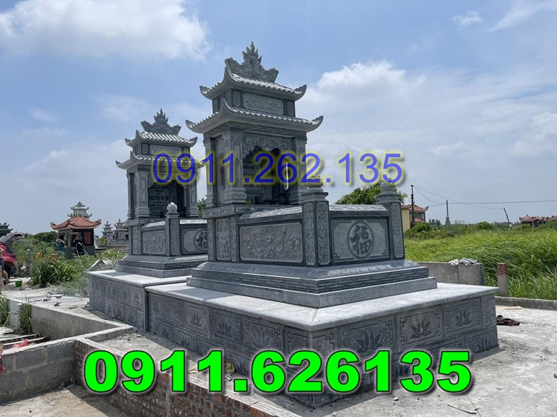 Mộ đá đôi đẹp bán long an - giá rẻ 2025