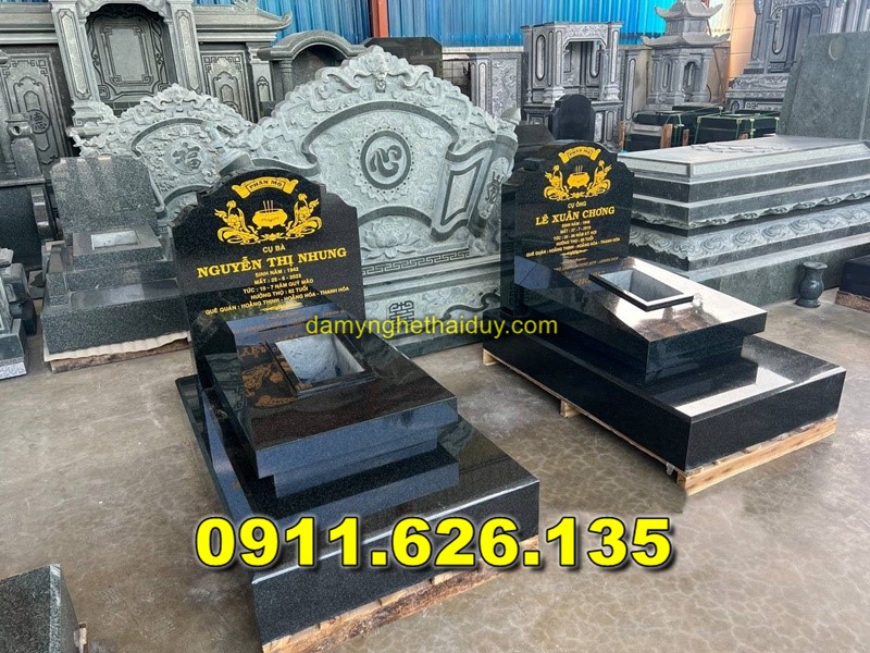 Mộ Đá Tam Sơn Đơn Giản Bán Tại HẢI PHÒNG - Mộ Đá Khối