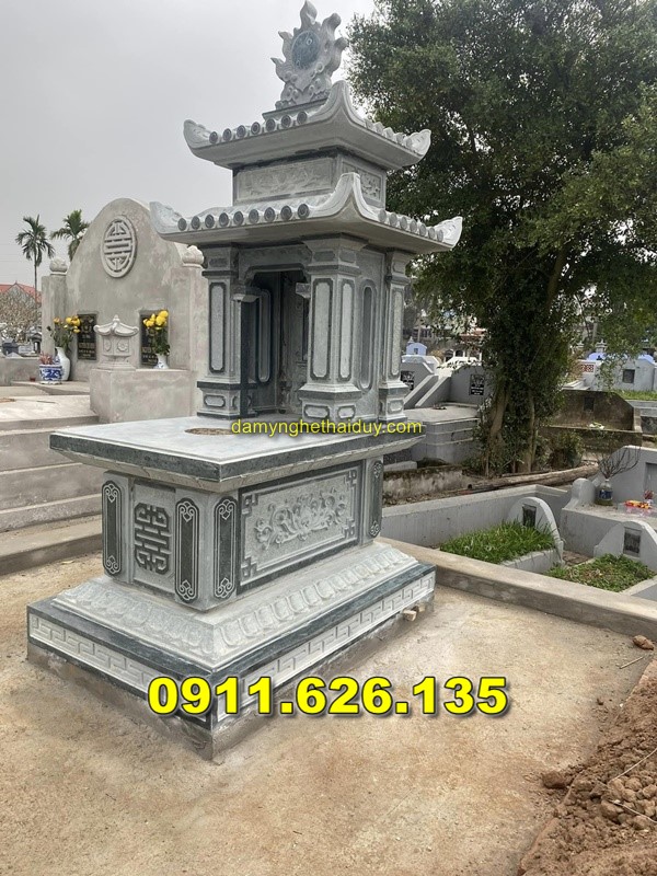 Mộ Đá Hai Mái Bán Tại HẢI PHÒNG - Mộ Đá Hai Đao