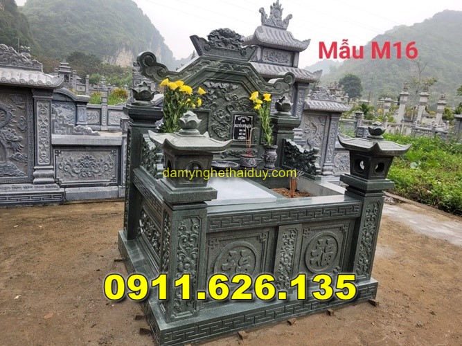 Lắp Đặt Mộ Đơn Giản Bằng Đá Khối Bán Tại HẢI PHÒNG