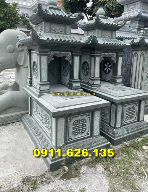 Mộ Đá Hai Mái Bán Tại HƯNG YÊN - Mộ Đá Hai Đao