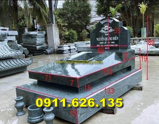 Xây Bia Mộ Đá Hoa Cương Bán Tại HƯNG YÊN - Mộ Granite