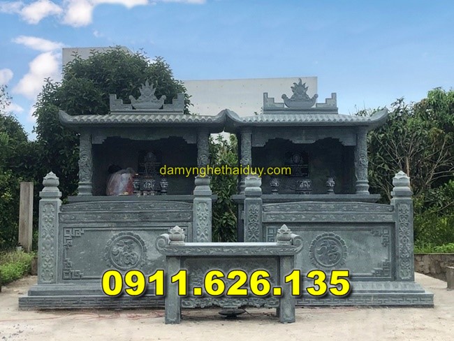 Mộ Đá Đôi Bán Tại HƯNG YÊN - Bia Mộ Đôi Đơn Giản