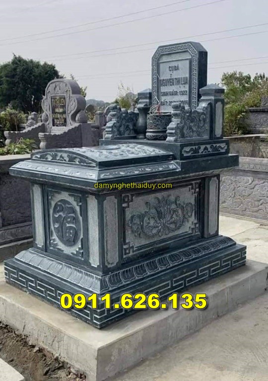 Báo Giá Mộ Đá Tròn Đẹp Bán Tại Vĩnh Long - Mẫu Mộ Tổ