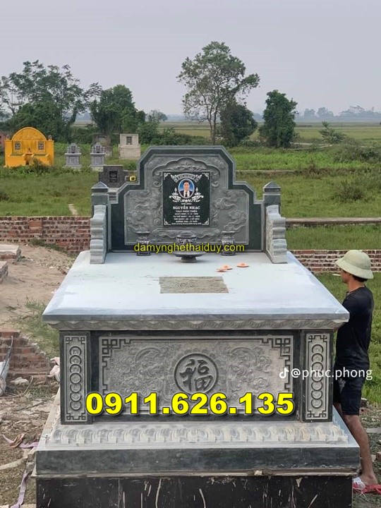 Mẫu Chụp Mộ Bằng Đá Tự Nhiên Bán Tại Vĩnh Long