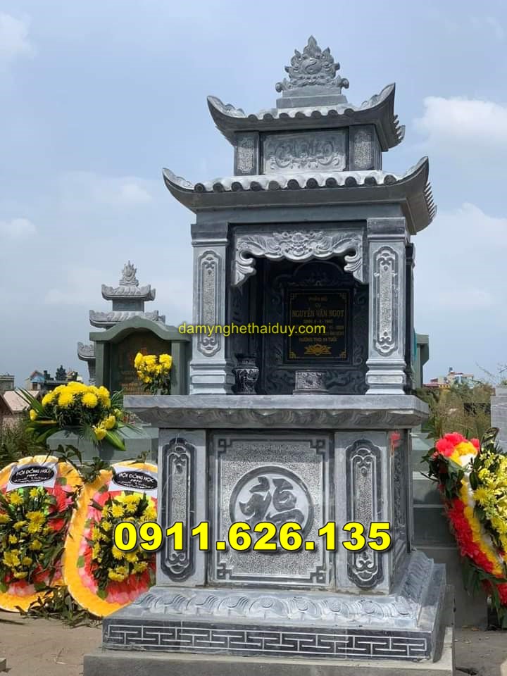 Mộ Đá Cải Táng Bán Tại Vĩnh Long - Kích Thước Mộ Đá