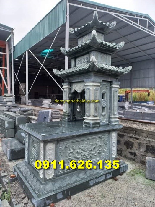 Mộ Ba Mái Bằng Đá Xanh Bán Tại LONG AN