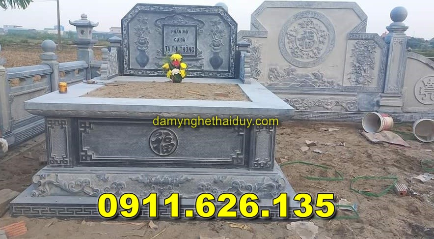 Các Mẫu Chụp Mộ Bằng Đá Tự Nhiên Bán Tại Trà Vinh