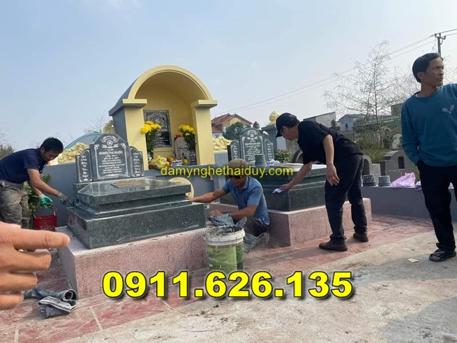 Mẫu Mộ Đá Quây Đẹp Nhất Bán Tại HƯNG YÊN