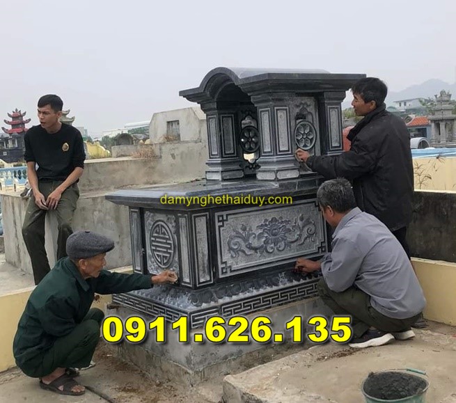 Mộ Đá Cải Táng Bán Tại Trà Vinh - Kích Thước Mộ Đá