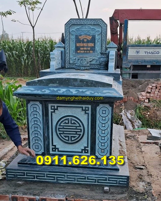Mẫu Bia Mộ Đá Đơn Giản Bán Tại HƯNG YÊN – Bia Đá Khối