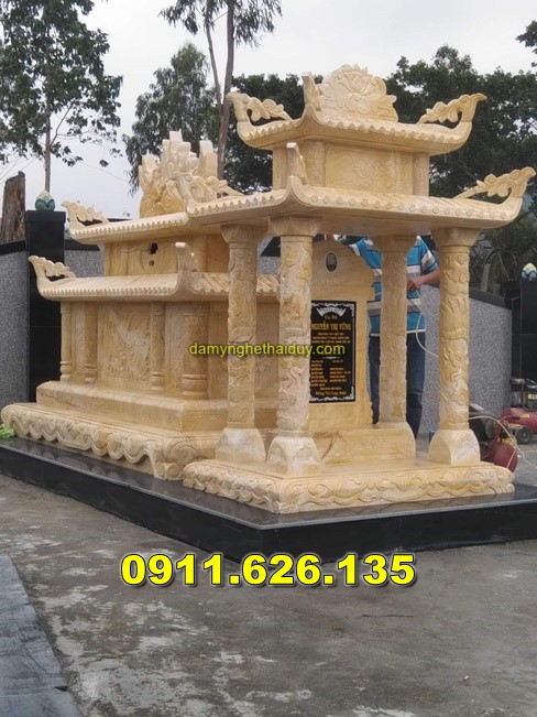 Bán Sẵn Mộ Đá Đơn Giản Tại Vĩnh Long - Mộ Để Tro Cốt