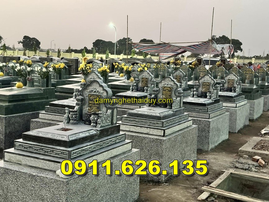 Bán Sẵn Mộ Đá Đơn Giản Tại SÓC TRĂNG - Mộ Để Tro Cốt