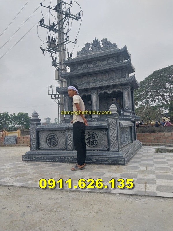 Mộ Ba Mái Bằng Đá Xanh Bán Tại SÓC TRĂNG